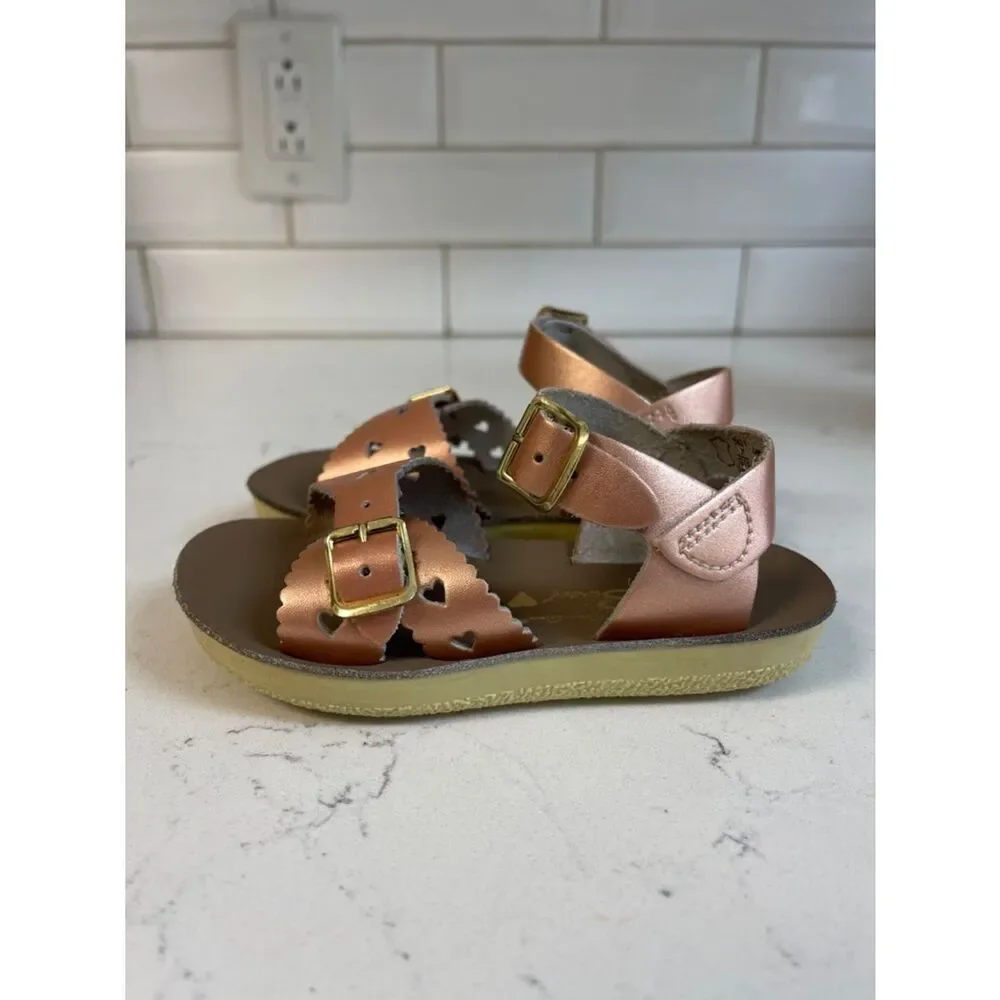 Sun-San Sweetheart - Little Kid - Toddler Size 8 Color: Rose Gold Worn 2-3 Times